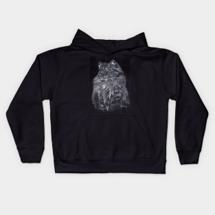 Siberian Cat Kids Hoodie